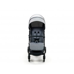 SILLA DE PASEO ASALVO MANCHESTER GRIS JASPEADO-NEGRO